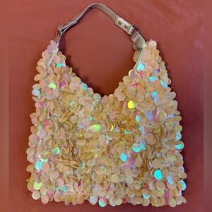 Vintage Early 2000’s Iridescent Sequin Shoulder Bag